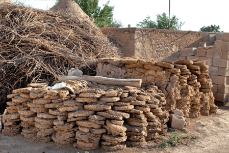 Fuel for oven fires at Haran_DSC_0302. Photo ©Leon Mauldin.