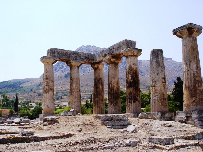 Temple of Apollo at Corinth_DSC01577. Photo by Leon Mauldin.