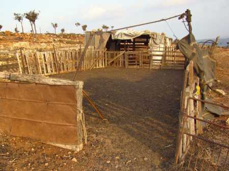 Sheepfold near Yodfat in Israel. Photo by Leon Mauldin.