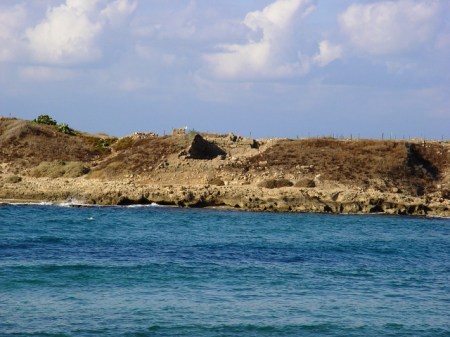 Excavations at Dor. Photo by Leon Mauldin.