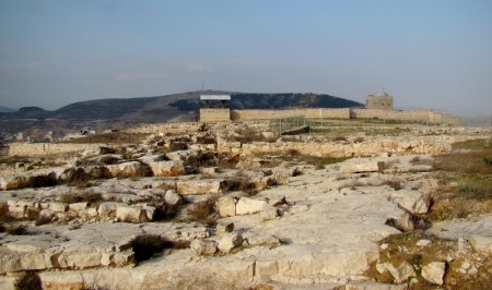 Mount Gerizim, view at top. Photo by Leon Mauldin.