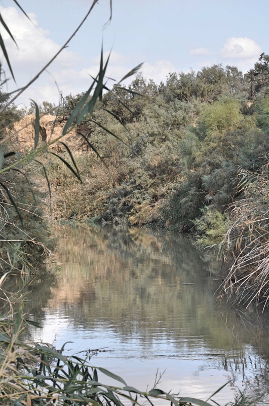 Jordan River at Qasr el-Yahud. Photo by Leon Mauldin.