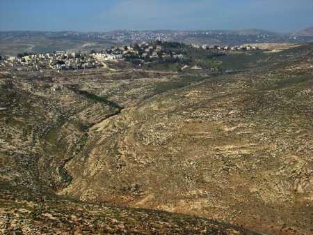 Michmash. Area of battle between Israel and Philistines. Photo by Leon Mauldin.