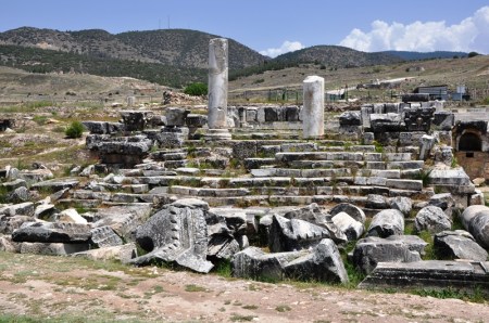 Temple of Apollo at Hierapolis. Photo by Leon Mauldin.