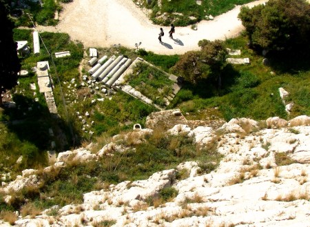 Temple of Themis in Athens, Greece. Photo by Leon Mauldin.