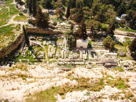 Athen's Sanctuary of Asclepius, the god of healing. Photo by Leon Mauldin.