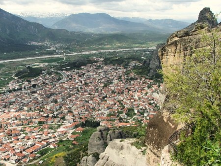 Kalambaka, Greece. by Mzmona - Own work. Licensed under CC BY-SA 3.0 via Wikimedia Commons - http://commons.wikimedia.org/wiki/File:KAlambaka.jpg#mediaviewer/File:KAlambaka.jpg