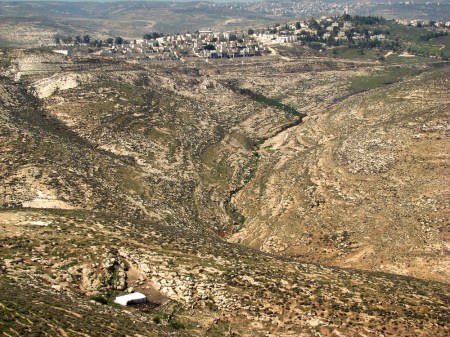Michmash, area of battle between Israel and Philistia. Photo by Leon Mauldin.