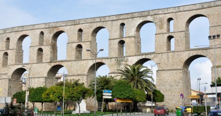 Aqueduct of Suleiman the Magnificent at Neapolis.