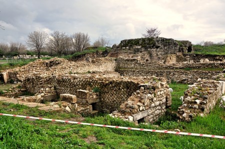 Troas Excavations. Photo by Leon Mauldin.