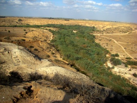 Besor. View from tel. Photo by Leon Mauldin.