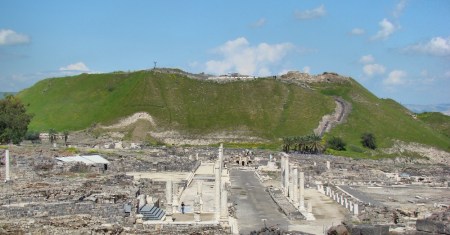 Beth Shan, where the Philistines nailed the bodies of Saul & sons. Photo by Leon Mauldin.