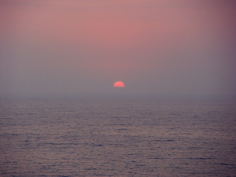 Sunset at Kuşadasi. Photo by Leon Mauldin.