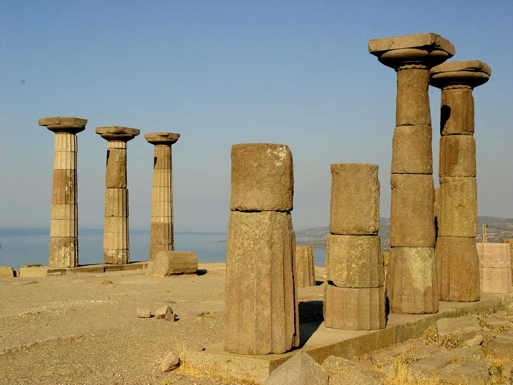 Assos, temple of Athena. Photo by Leon Mauldin.
