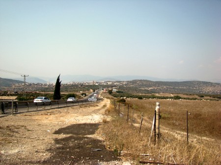 Watershed at Sde Amudim. Photo by Leon Mauldin.