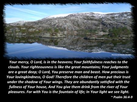 God's Handiwork in Norway. Photo by Leon Mauldin.