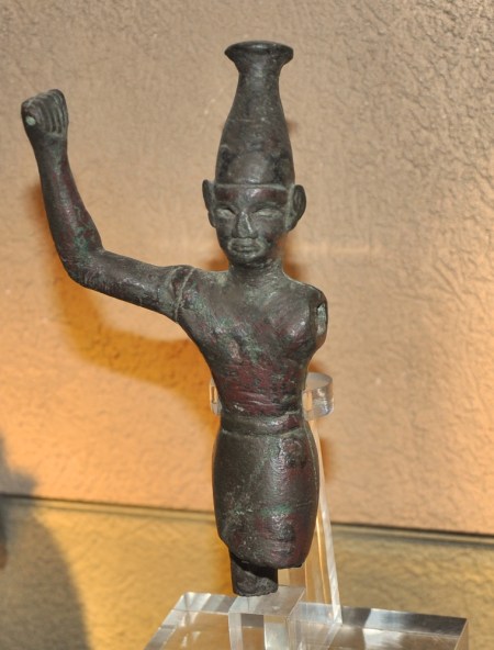 Baal, displayed at Hecht Museum at Haifa University, Israel. Photo by Leon Mauldin.