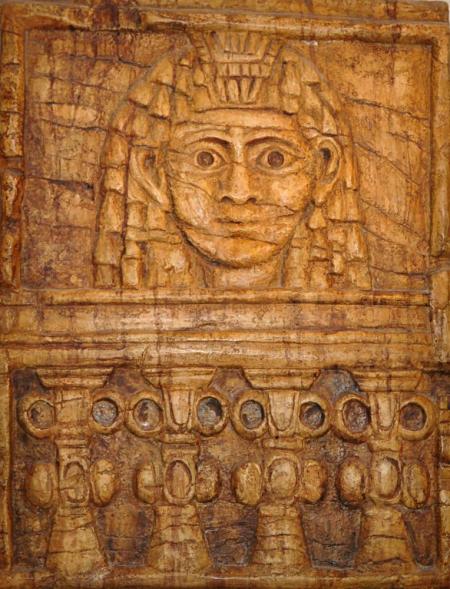 Woman Looking Out Window. Phoenician Art. Hecht Museum. Photo by Leon Mauldin