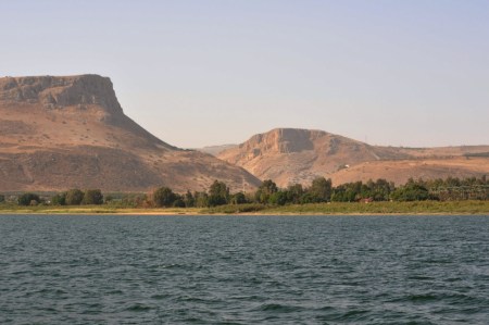 Via Maris at Mt. Arbel. Photo by Leon Mauldin.
