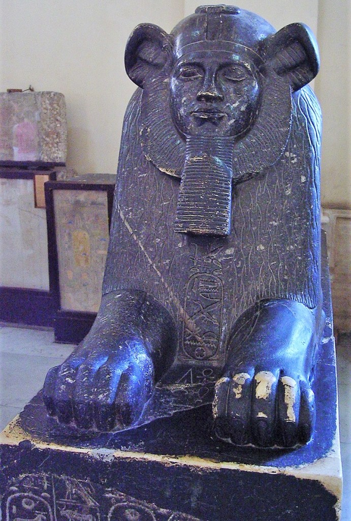 Sphinx of King Amenemhet III. Photo ©Leon Mauldin.